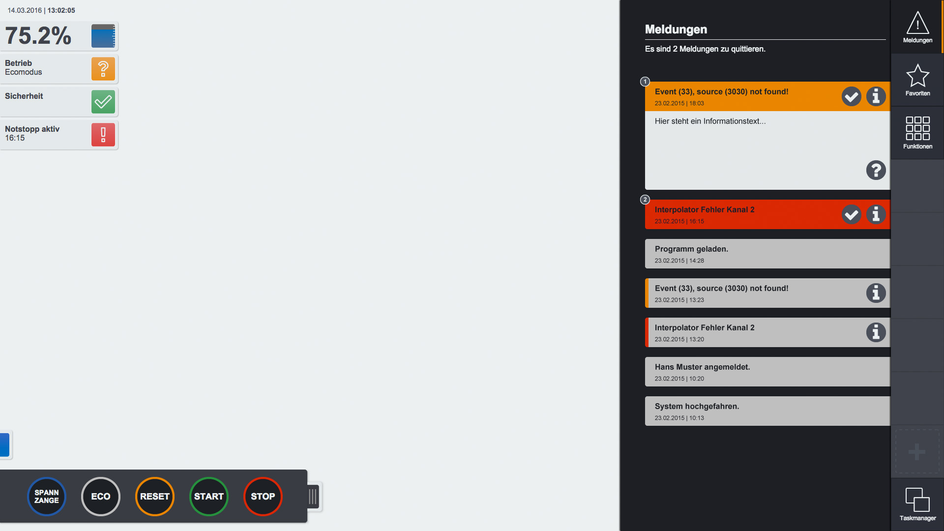 Bild 2 vom Industriemaschine HMI