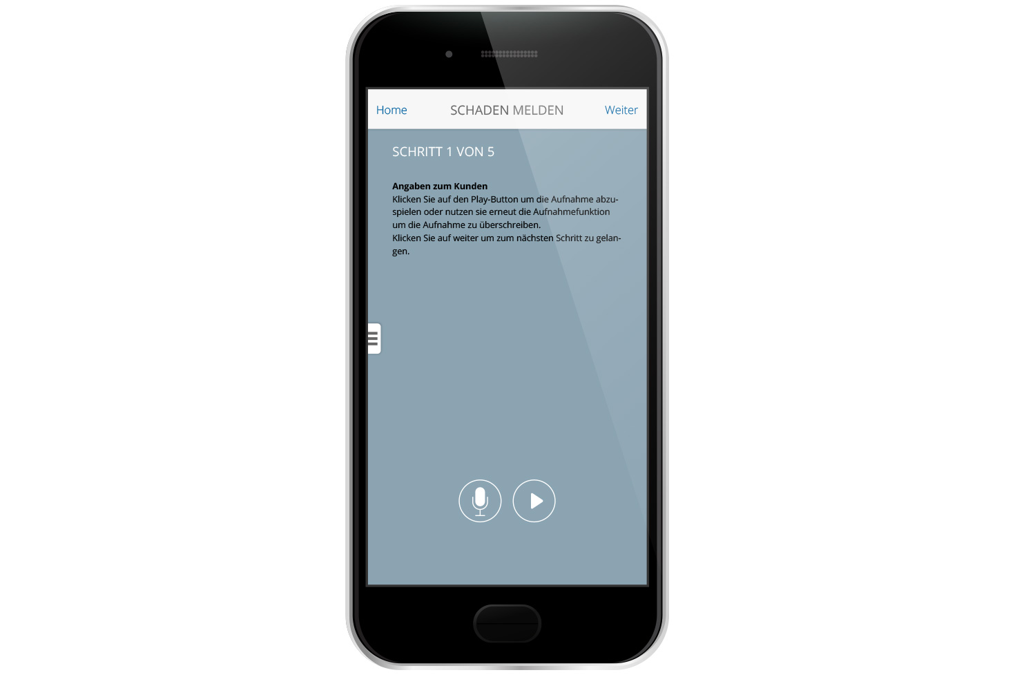 Bild 3 vom KMU Versicherungsberatung Mobile App